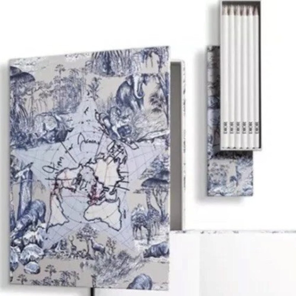 DIOR AROUND THE WORLD STATIONARY SET. NEW !